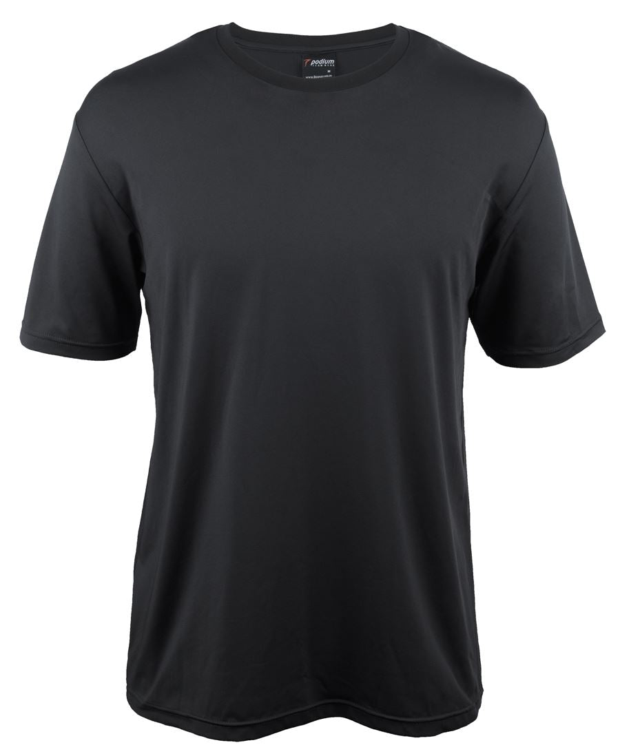 Podium Stretch Tee - Black