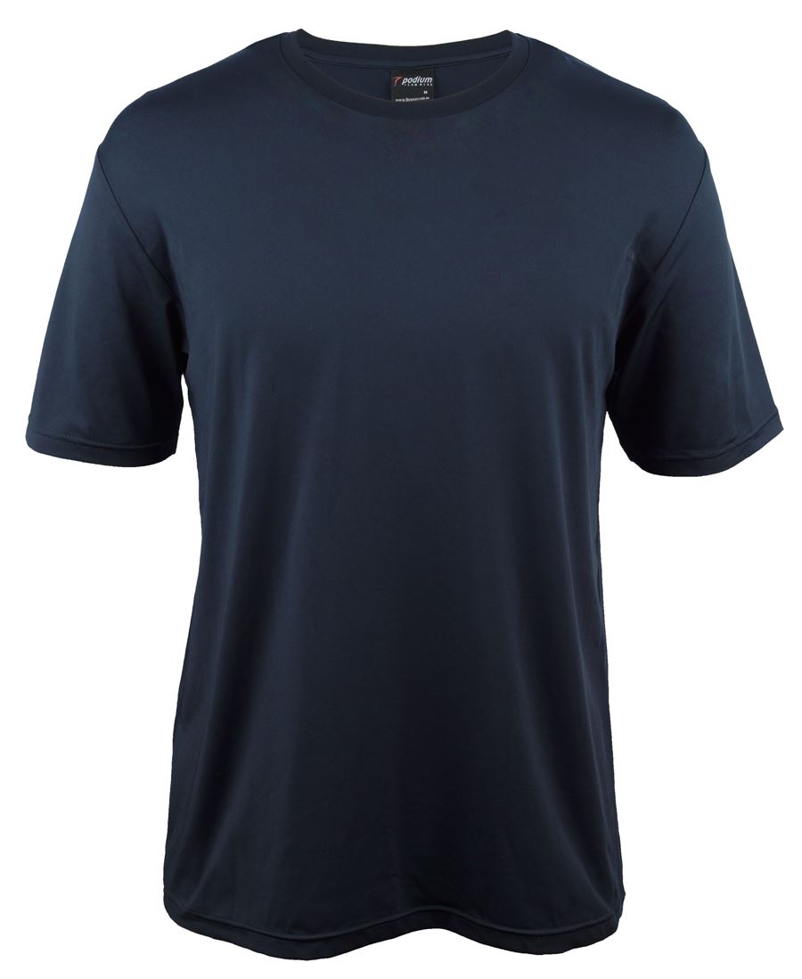 Podium Stretch Tee - Black