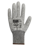 JB's PU Breathable Cut Resist Level C Glove (12 Pk) - S - 07 - Grey
