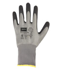 JB's Waterproof Dbl Latex Coated Glove 5Pk - Grey/Black