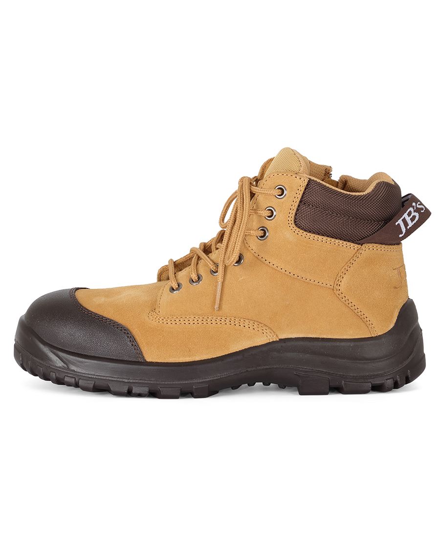 JB's Steeler Zip Safety Boot - Black