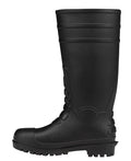 JB's Steel Toe Cap and Steel Plate Gumboot - Black