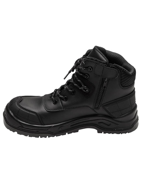 JB's Cyborg Zip Safety Boot - Black