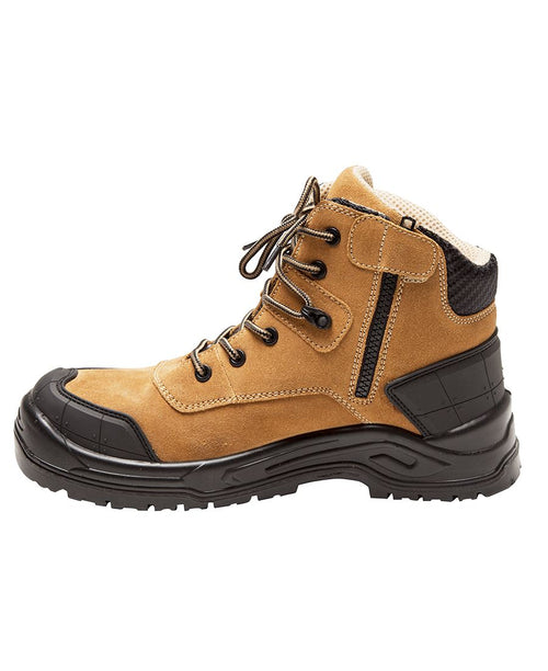 JB's Cyborg Zip Safety Boot - Black