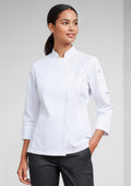Womens Alfresco Long Sleeve Chef Jacket