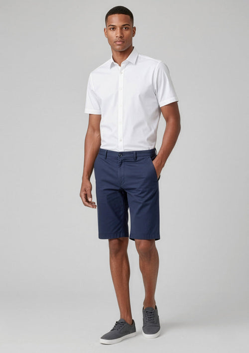 Mens Comfort Waist Cargo Short