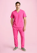Unisex Pink Scrub Pant