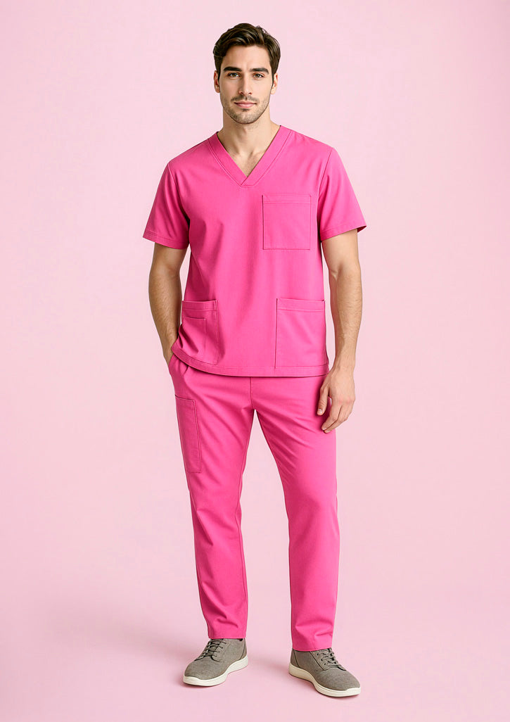 Unisex Pink Scrub Pant