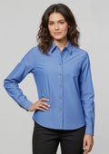 Womens Chambray Long Sleeve Shirt