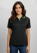 Womens Fusion Short Sleeve Polo