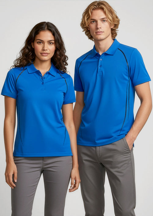 Mens Cyber Short Sleeve Polo