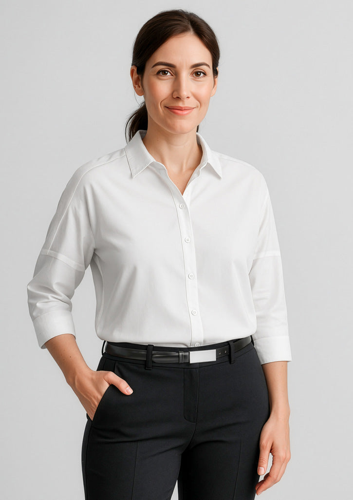 Womens Dahlia 3/4 Sleeve Blouse