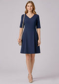 Womens Siena Extended Short Sleeve Dress