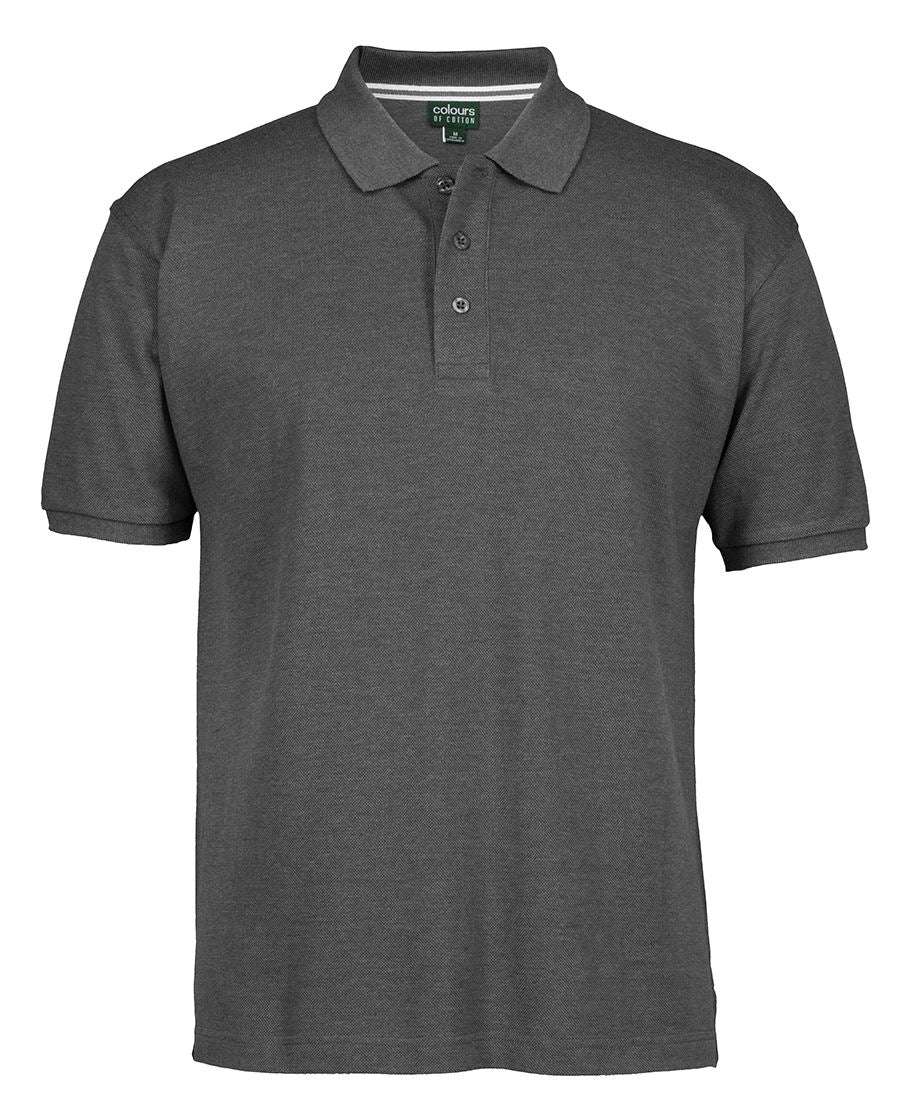 C of C Pique Polo - Black