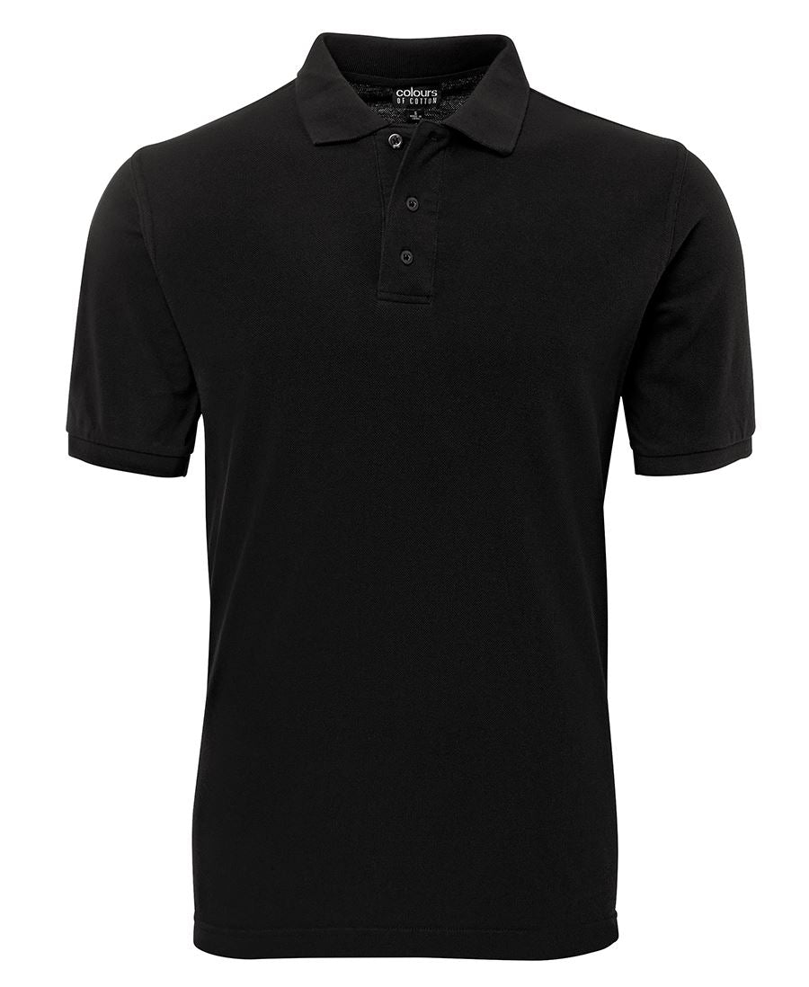 C of C Pique Polo - Black