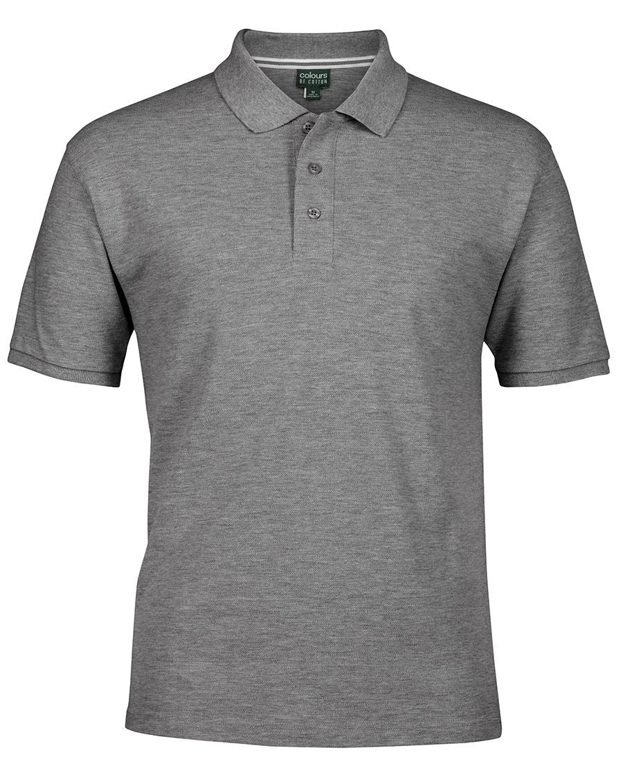 C of C Pique Polo - Black