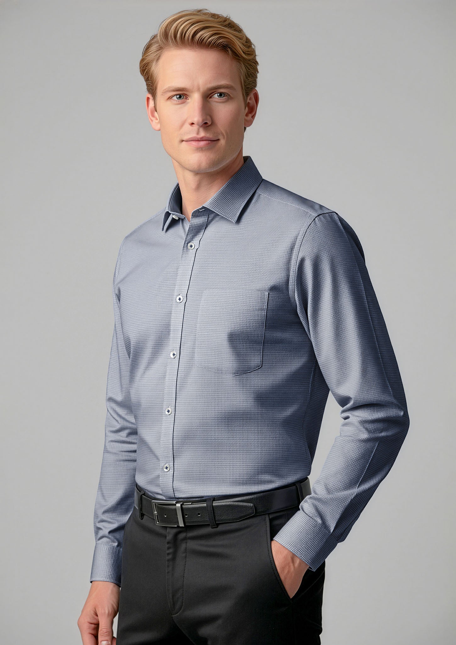 Mens Bristol Classic Long Sleeve Shirt