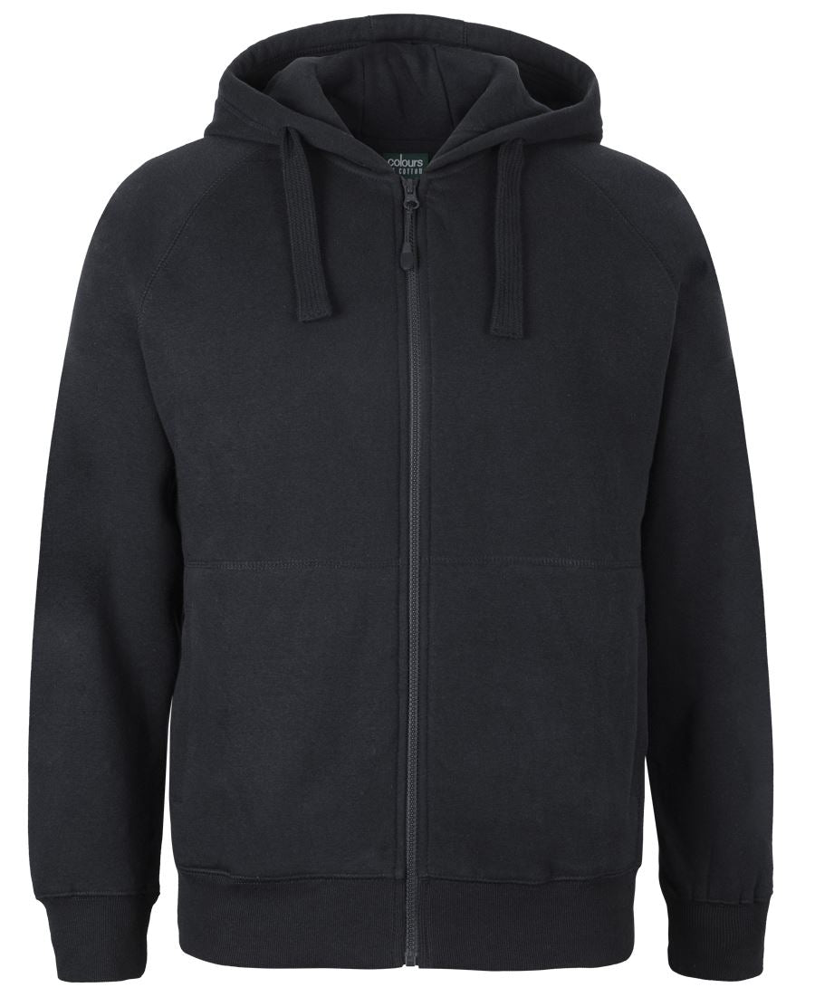 C of C Full Zip Fleecy Hoodie - 13% Marle
