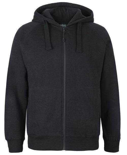 C of C Full Zip Fleecy Hoodie - 13% Marle