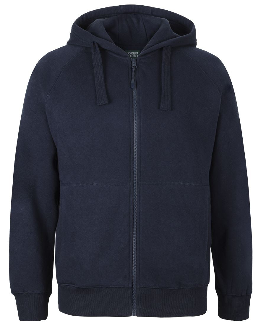 C of C Full Zip Fleecy Hoodie - 13% Marle