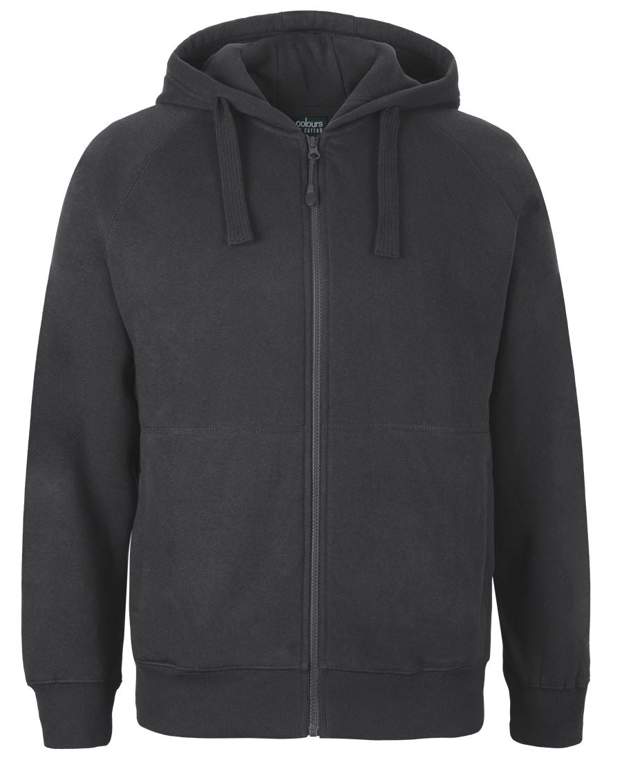 C of C Full Zip Fleecy Hoodie - 13% Marle