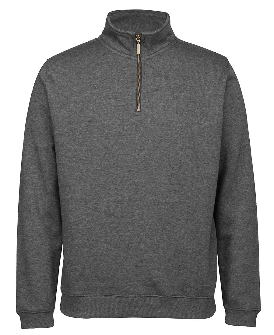 C of C  Brass 1/2 Zip Sweat - Army
