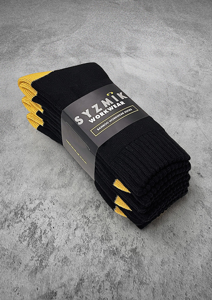 ZMSOCK3 Talent Black Yellow 