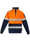 Unisex Hi Vis 1/4 Zip Pullover - Hoop Taped