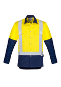 Mens Industrial Long Sleeve Shirt - Shoulder Taped