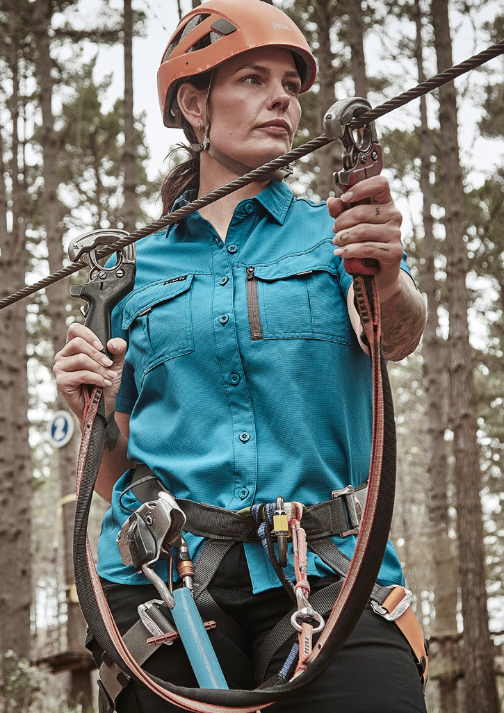 Womens Outdoor Short Sleeve Shirt